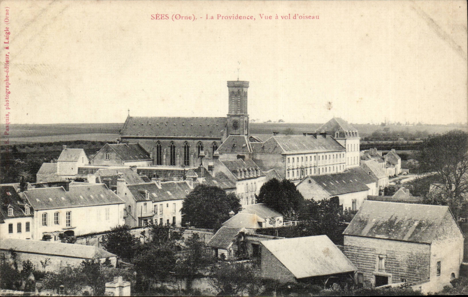 Sees CPA Ala providence vue a vol d'oiseau