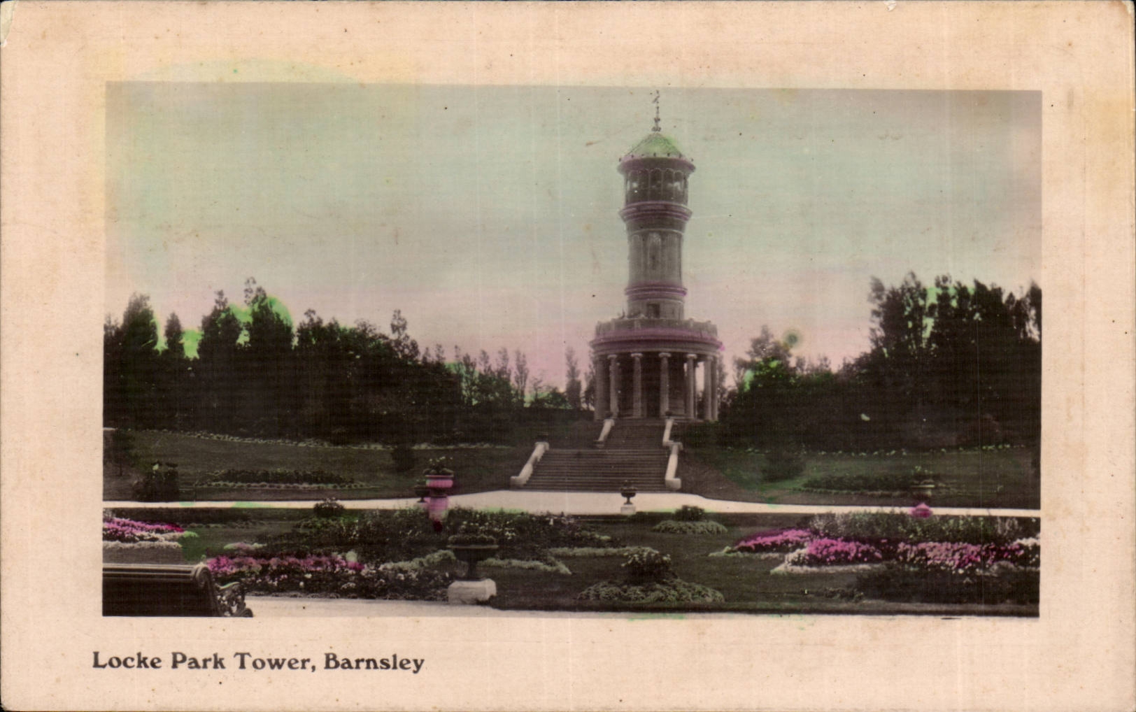 Great Britain Locke Park Tower Barnsley CPA 
