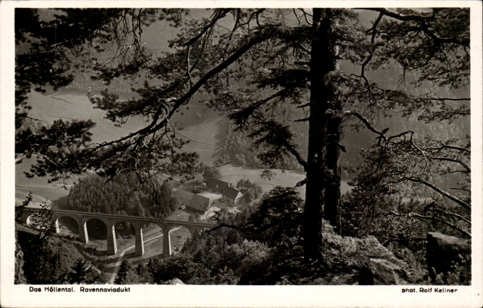 Allemagne Das Hollental Ravennaviadukt 