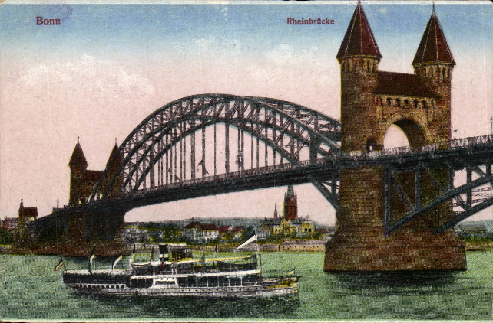 Allemagne Bonn CPA Rheinbrucke