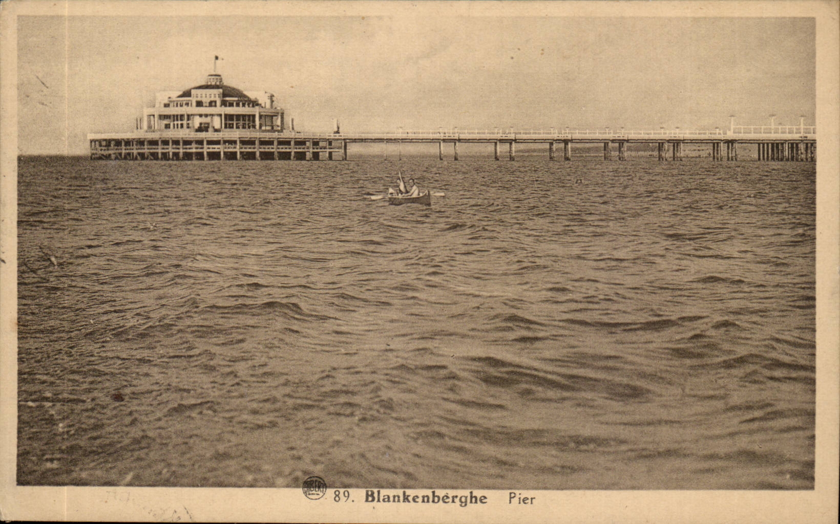Belgie Belgique Blankenberghe CPA Pier