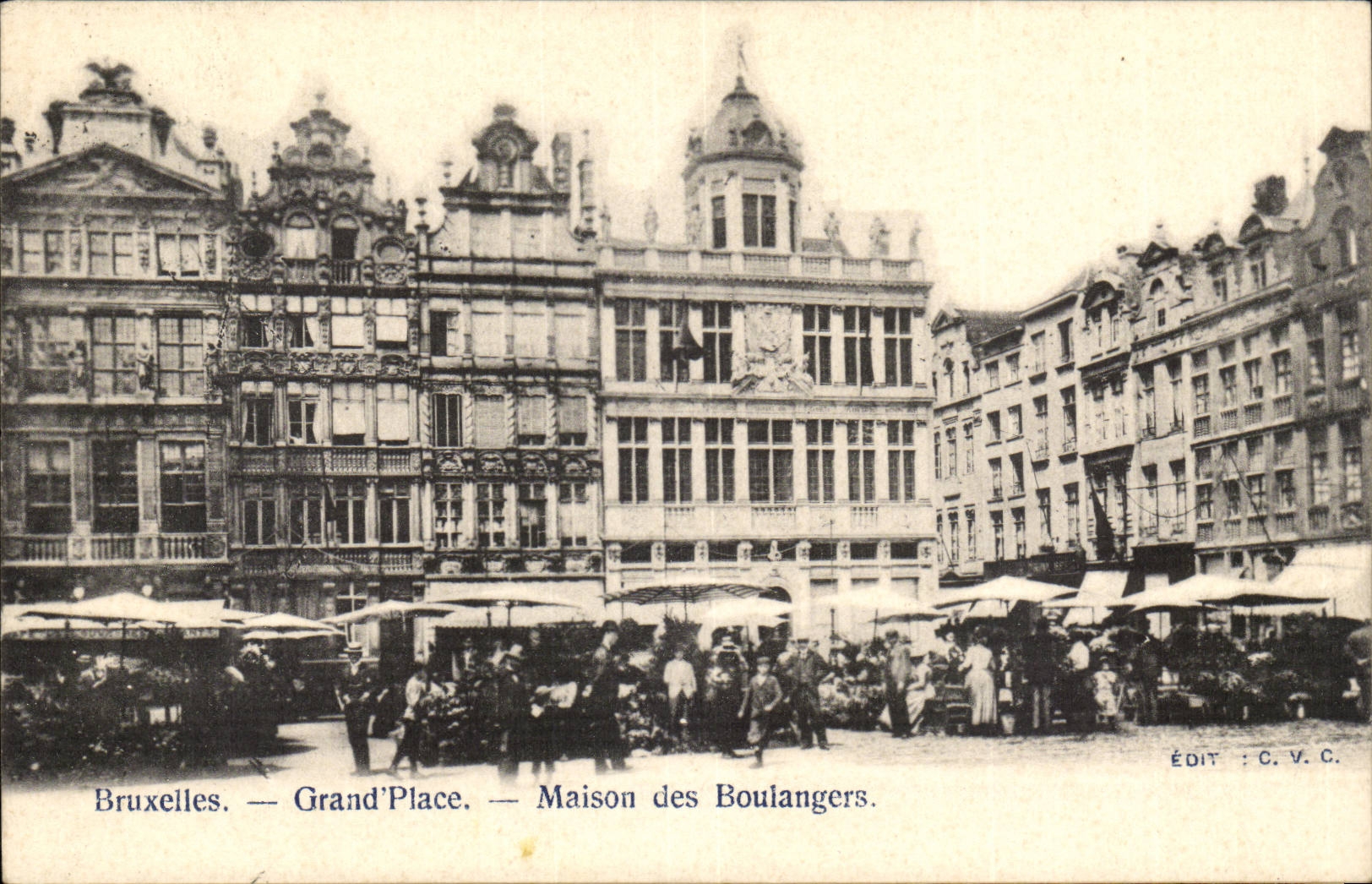 Belgie Belgique Bruxelles CPA Maison des Boulangers