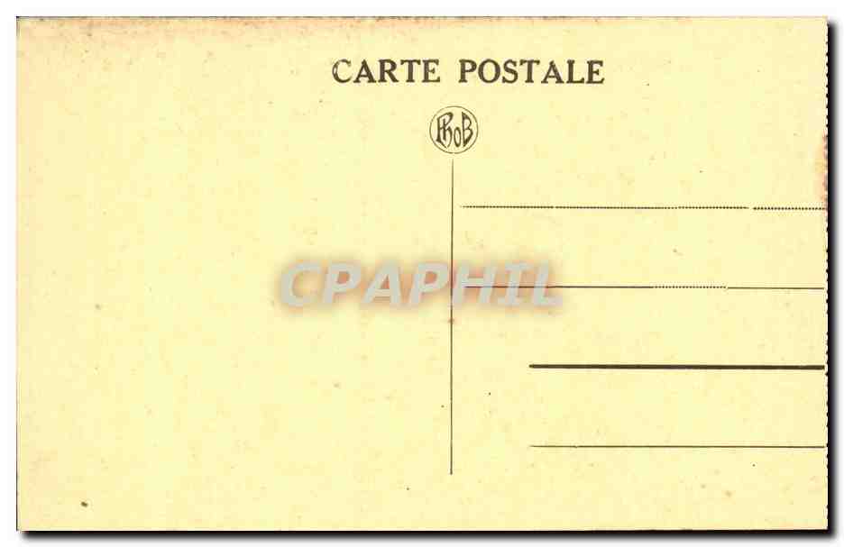 Belgie Belgique Bruges CPA La gare — Rückseite