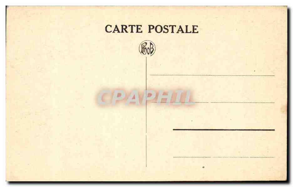 Belgie Belgique Heyst sur Mer CPA Hotel des bains — Back