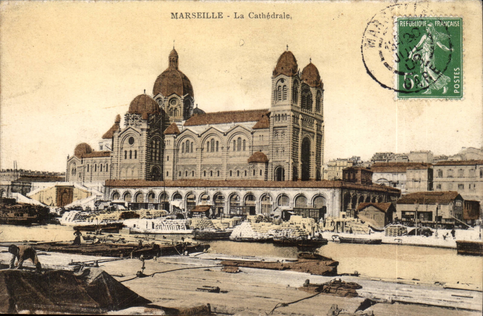 Marseille CPA La cathedrale