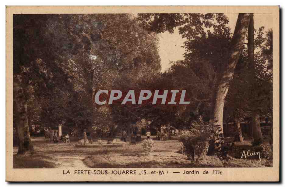 La Ferté-sous-Jouarre (S.-et-M.) — Garten der Insel — Alain