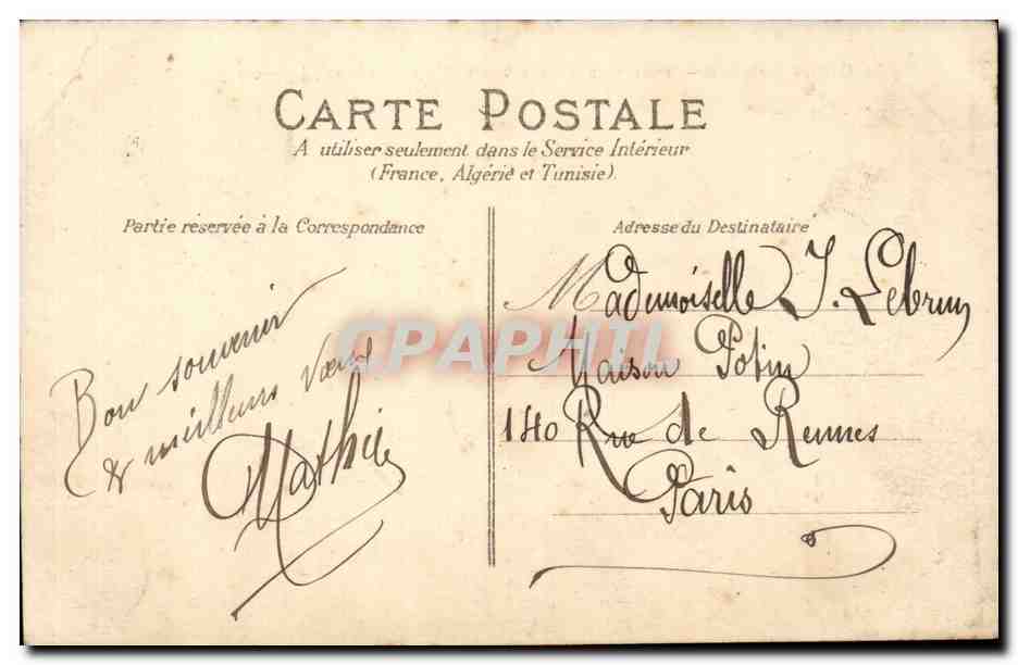 Le CAntal illustre CPA Pont viaduc de Gabarit — Rückseite