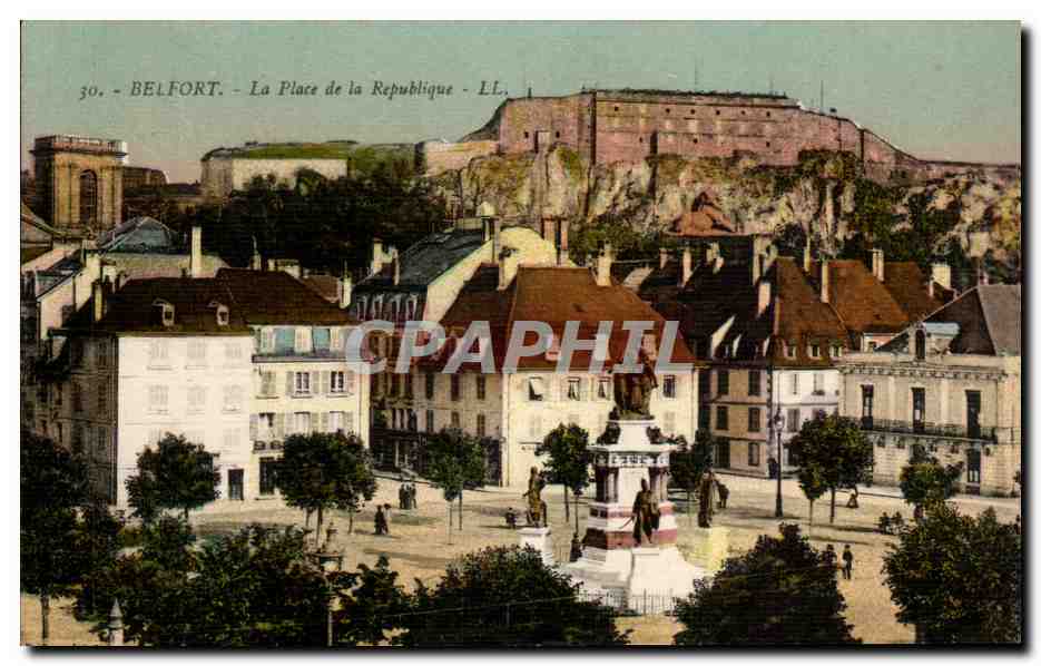 Belfort CPA La place de la rEpublique