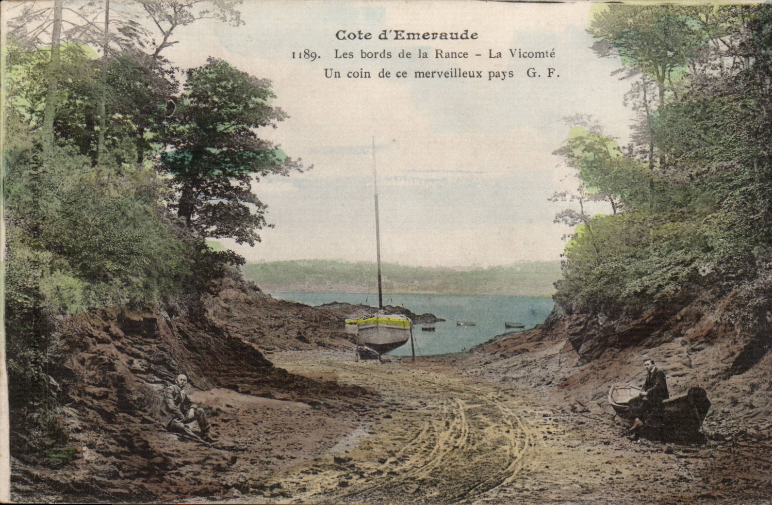 Côte d'Émeraude — Les bords de la Rance — La Vicomté — G.F. n°1189