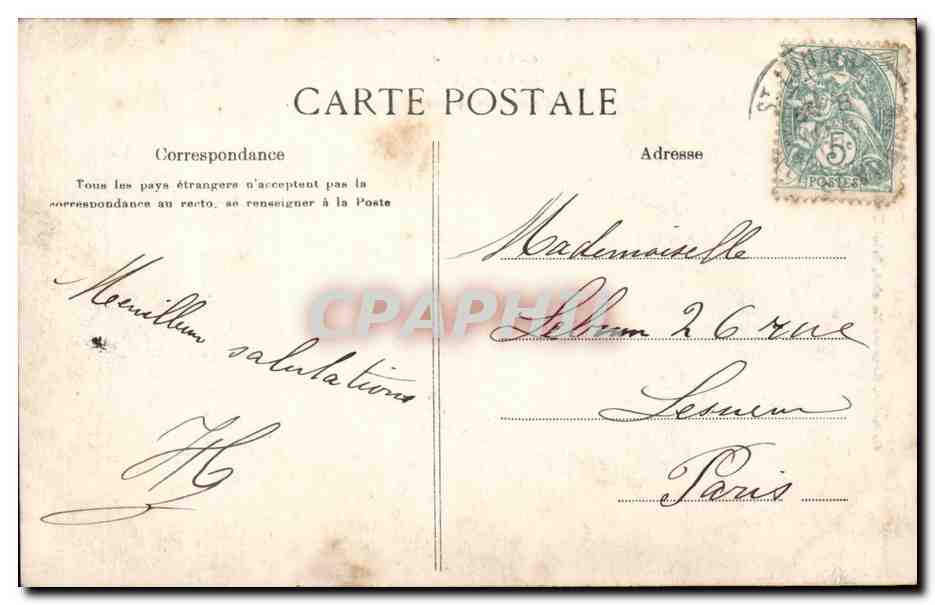 Côte d'Émeraude — Les bords de la Rance — La Vicomté — G.F. n°1189 — Reverso