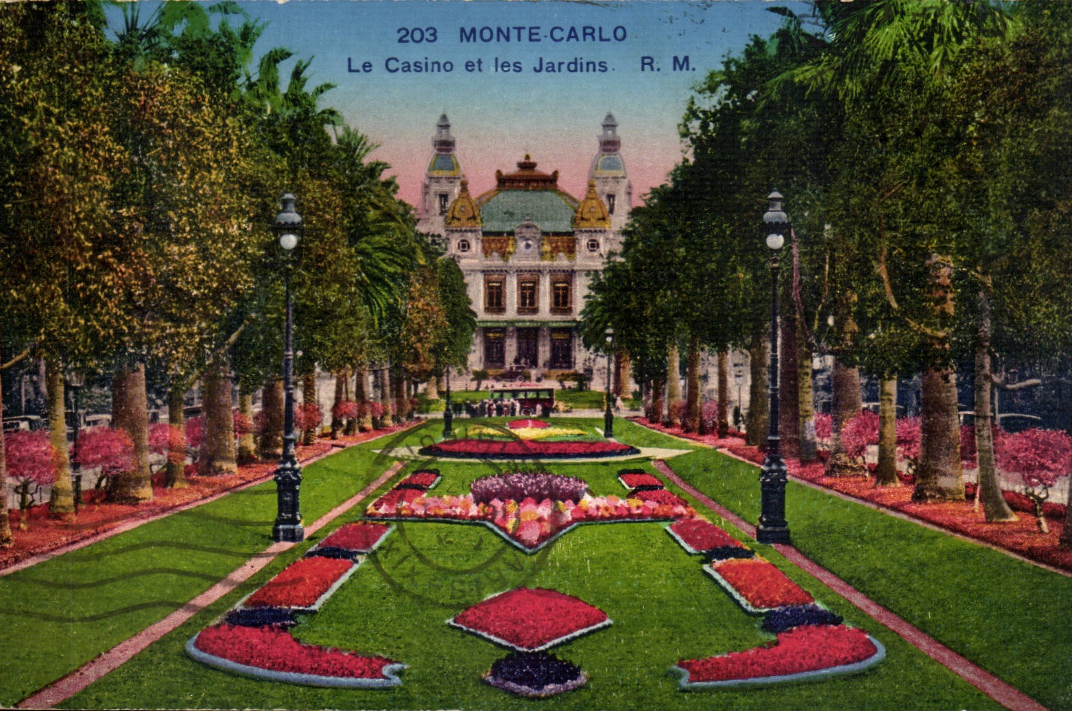 Monte CArlo CPA le casino et les jardins Monaco