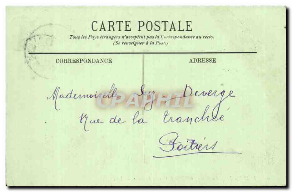 Biarritz — La Rampe mobile et le Casino Bellevue — LL. — Rückseite