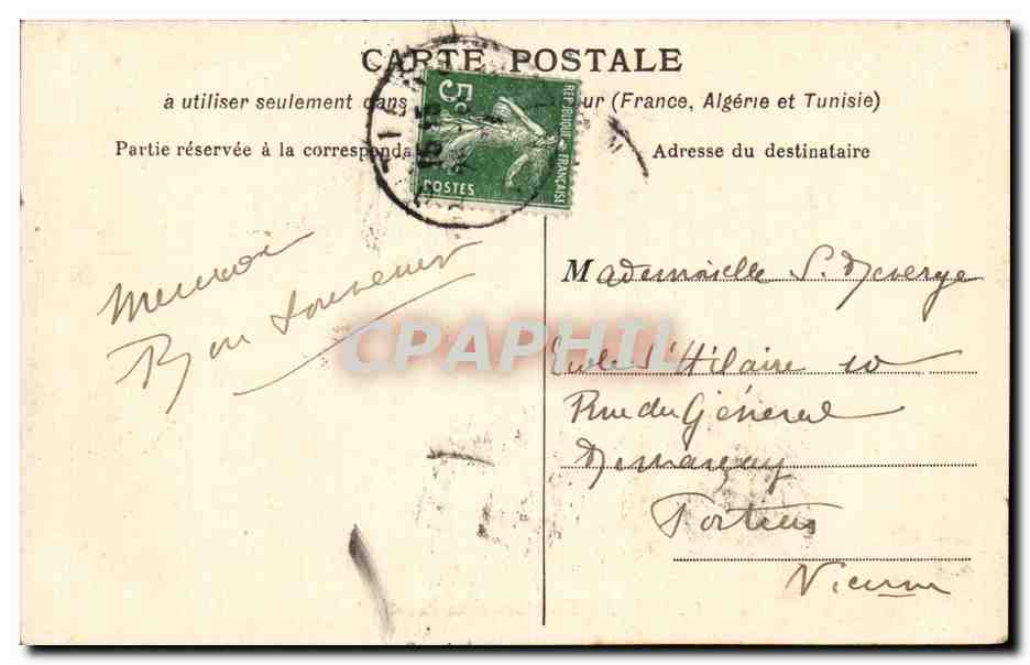 Les Mouettes au Pont La Feuillée — Lyon — S.F. n°56 — Reverso