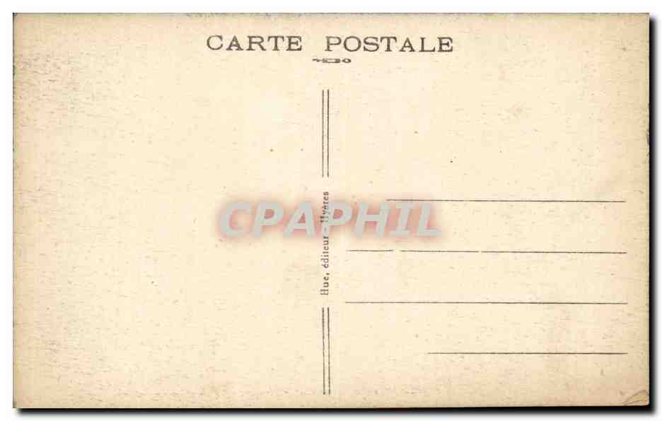 Hyères - Avenue Beauregard - La Chapelle Anglicane — E. Hue — Rückseite