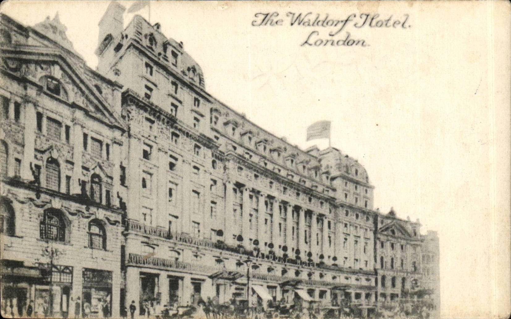 Great Britain London Londres The Waldorf Hotel