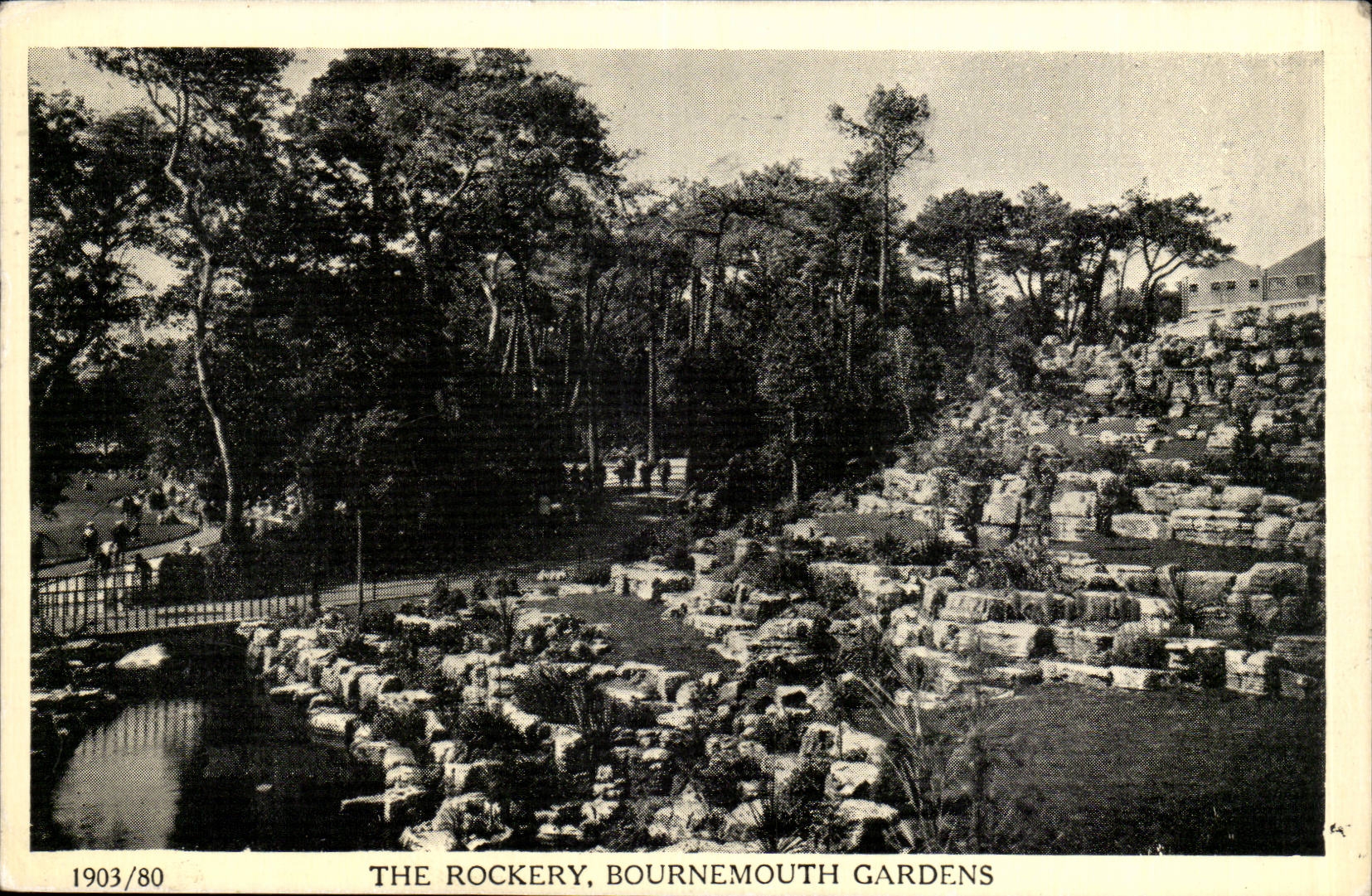 Great Britain The rockery Bournemouth Gardens