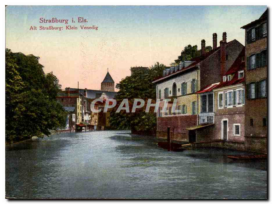 Strassburg CPA Alt Strasburg Klein Venedig