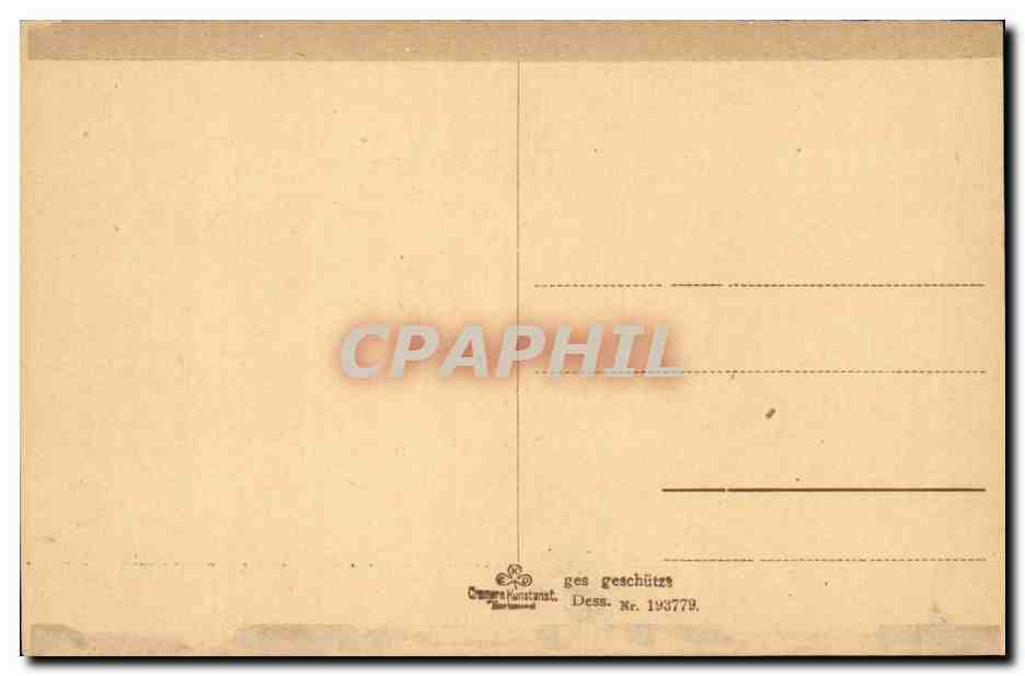 Mainz a. Rhein — Blick von Kastel — Cramer Konstant, Dess. Nr. 193779 — Verso
