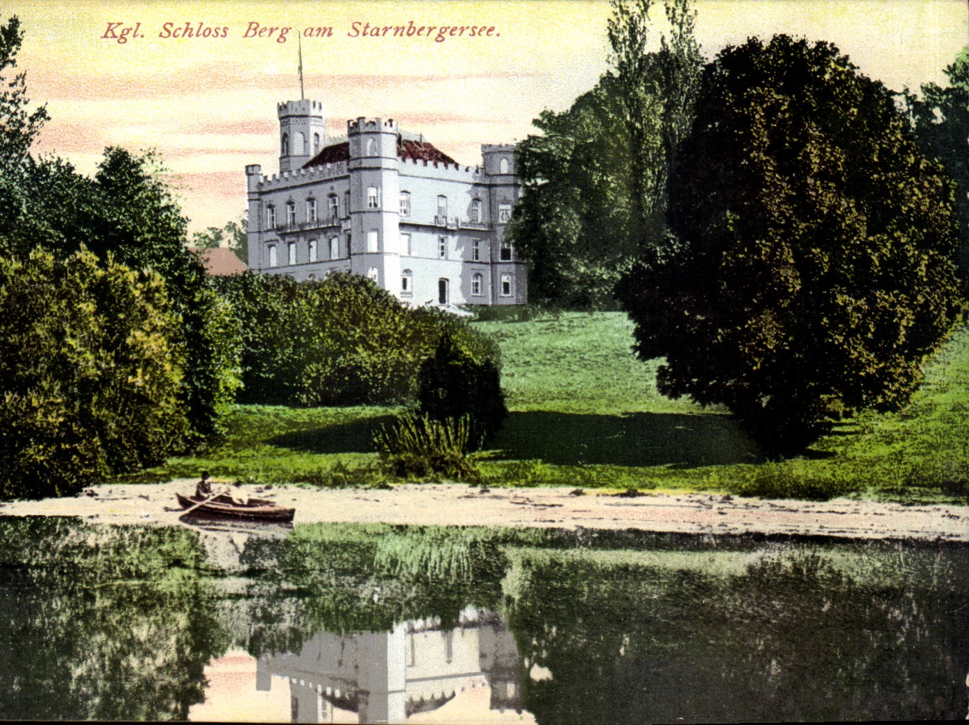 Allemagne Kgl Schloss Berg am Starnbergersee