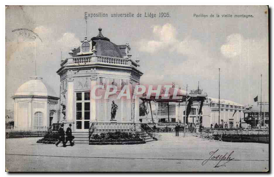 Exposition universelle de Liège 1905 — Pavillon de la vieille montagne — Joseph