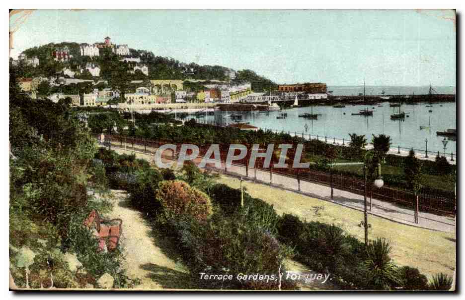 Grande Bretagne Torquay CPA Terrace Gardens