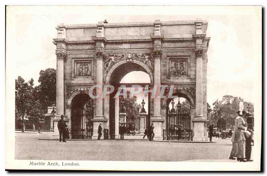 Great Britain Londres London CPA Marble Arch 
