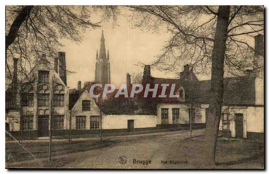 Belgique Belgie Brugge CPA Het Begijnhof