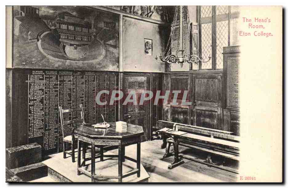 Great BRitain CPA The head's room Eton college