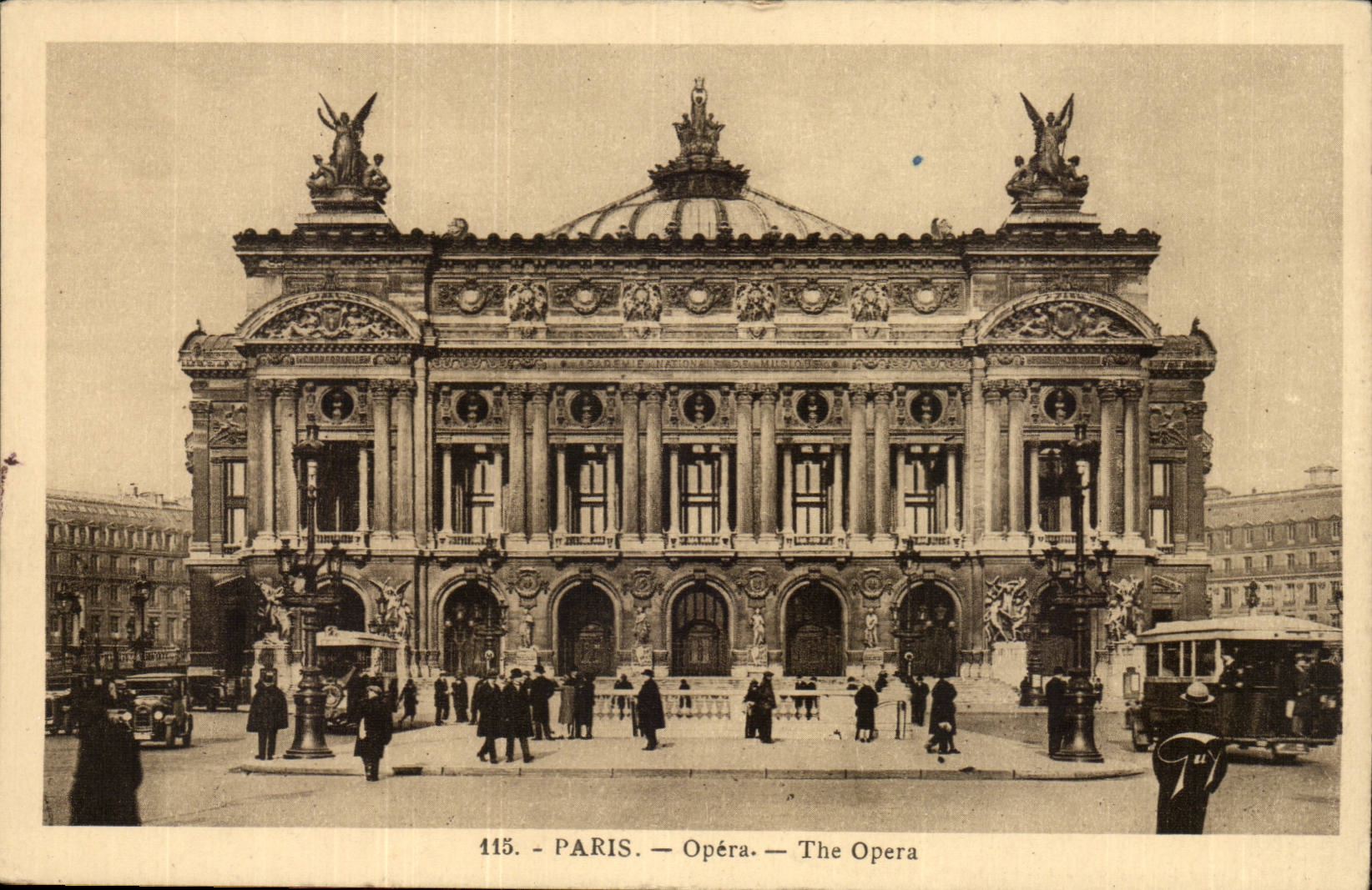 Paris CPA opera 