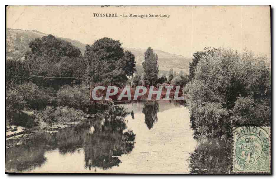 Tonnerre CPA La montagne Saint Loup
