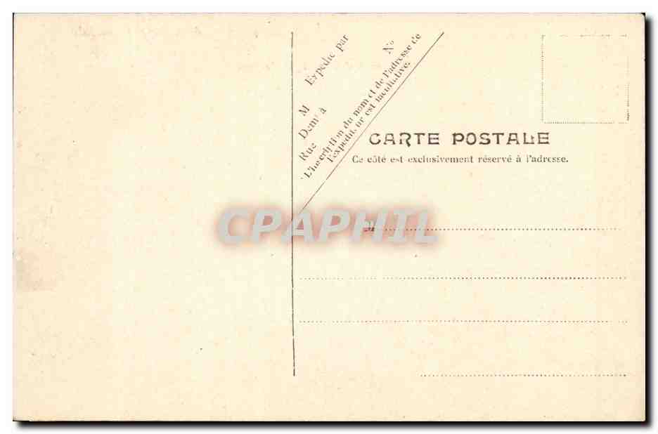 Barque de Pêche. Effet de Nuit — V.P. Paris, No. 1 — Chocolat & Thé de la C° Coloniale — Reverso