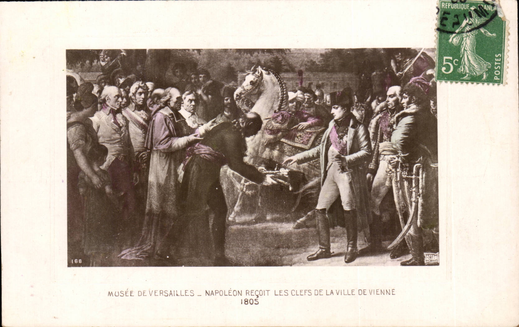 Musee de Versailles CPA Napoleon recoit les clefs de la ville de Vienne 1805