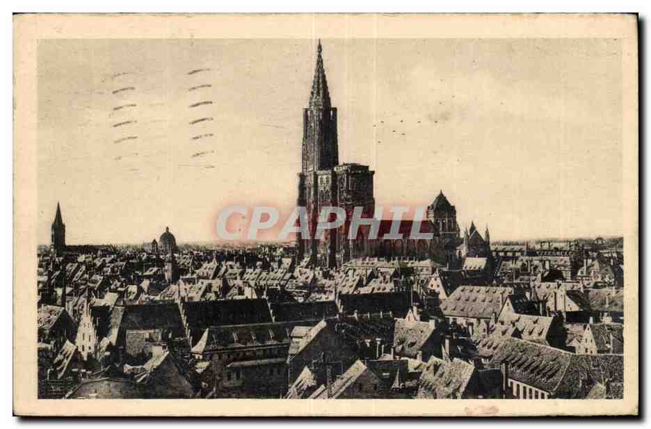 Strasbourg CPA Vue generale