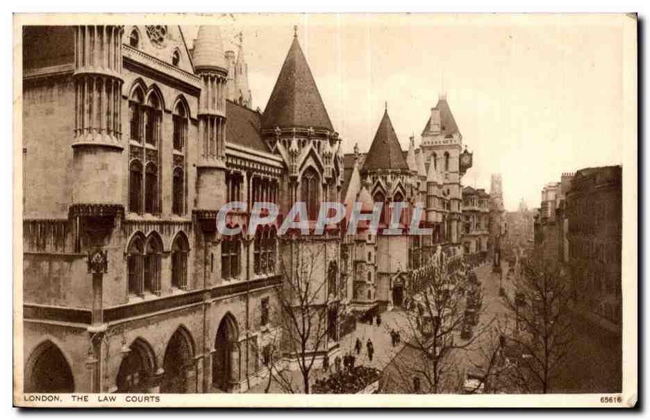 Great Britain london The law courts 