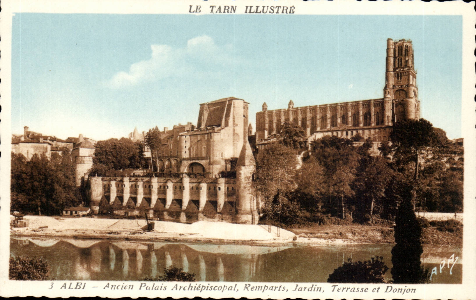 Albi — Antiguo Palacio Arzobispal, Murallas, Jardín, Terraza y Torre — LE TARN ILLUSTRÉ
