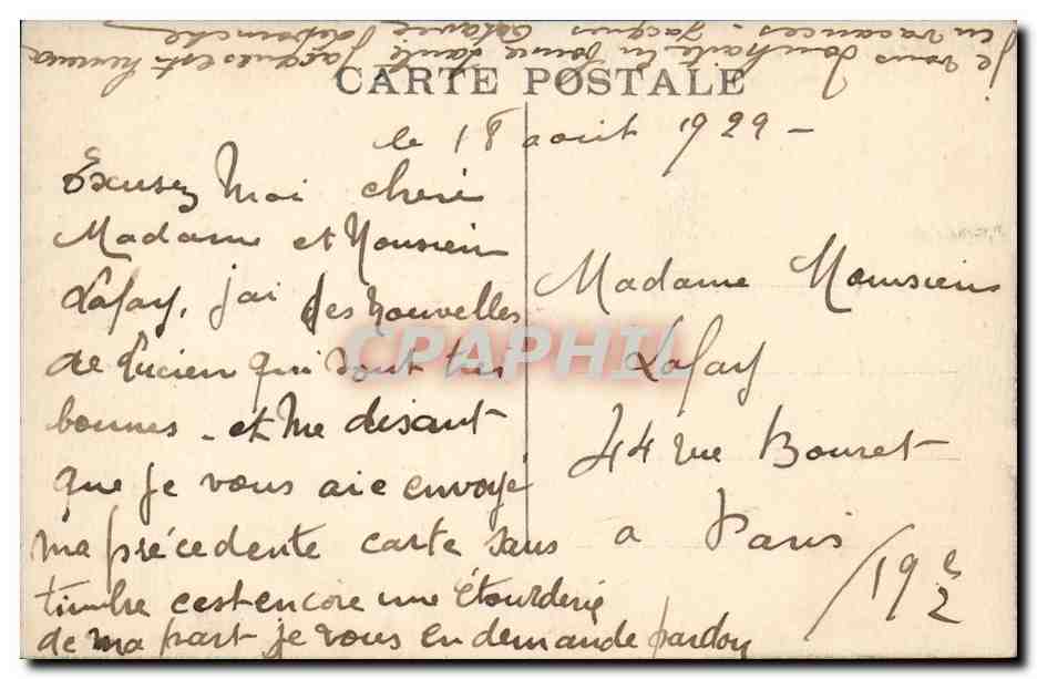 MEHUN-sur-YÈVRE (Cher) - Château de Charles VII (côté Nord) — Ed. Mme Morton — Verso