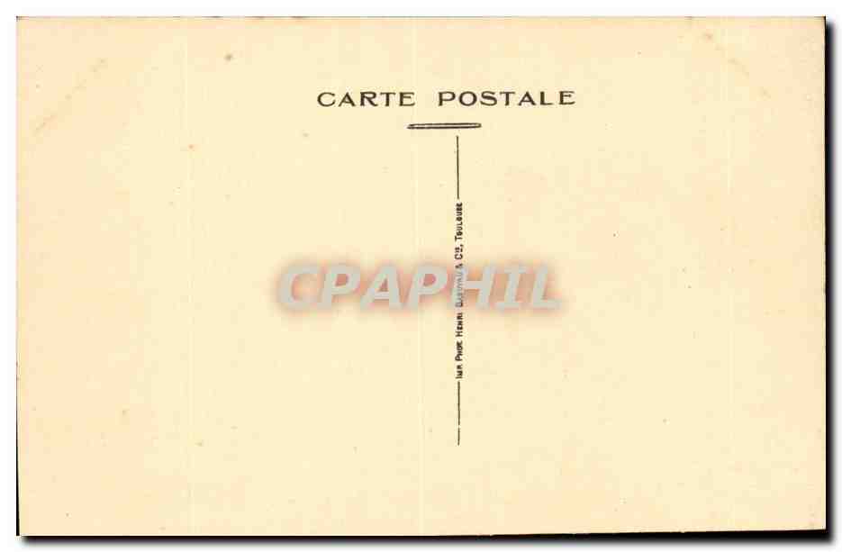 Huelgoat CPA Interieur de la chapelle de St Herbot — Rückseite