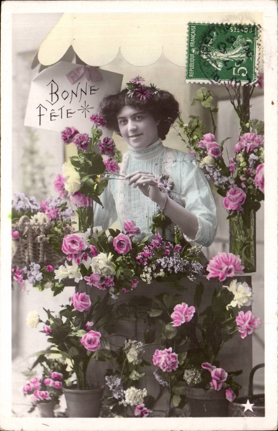 Florista — Feliz Cumpleaños — VBC Serie N° 3339
