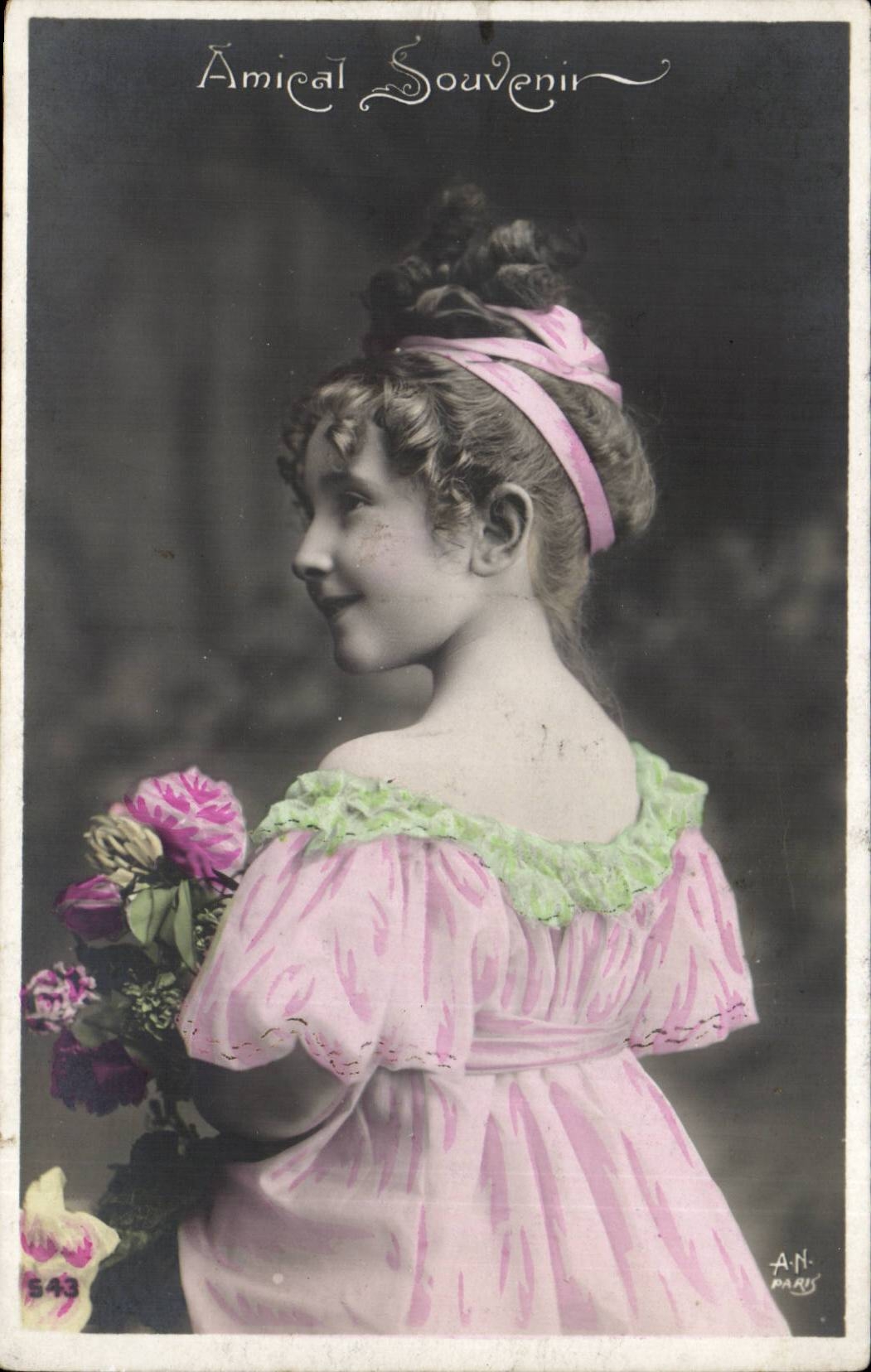 CPA Fantaisie Enfant Amical souvenir