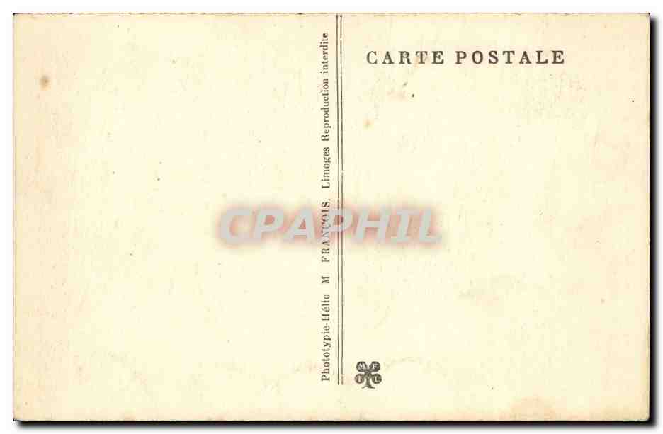 Le Gouffre de PADIRAC (Lot) — Vue partielle de la Salle du Grand Dôme — M. François — Rückseite