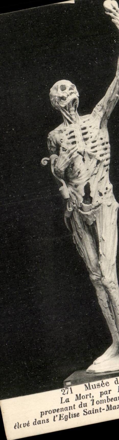 La Mort — statue provenant de l'église Saint-Martin — Musée de la Mort
