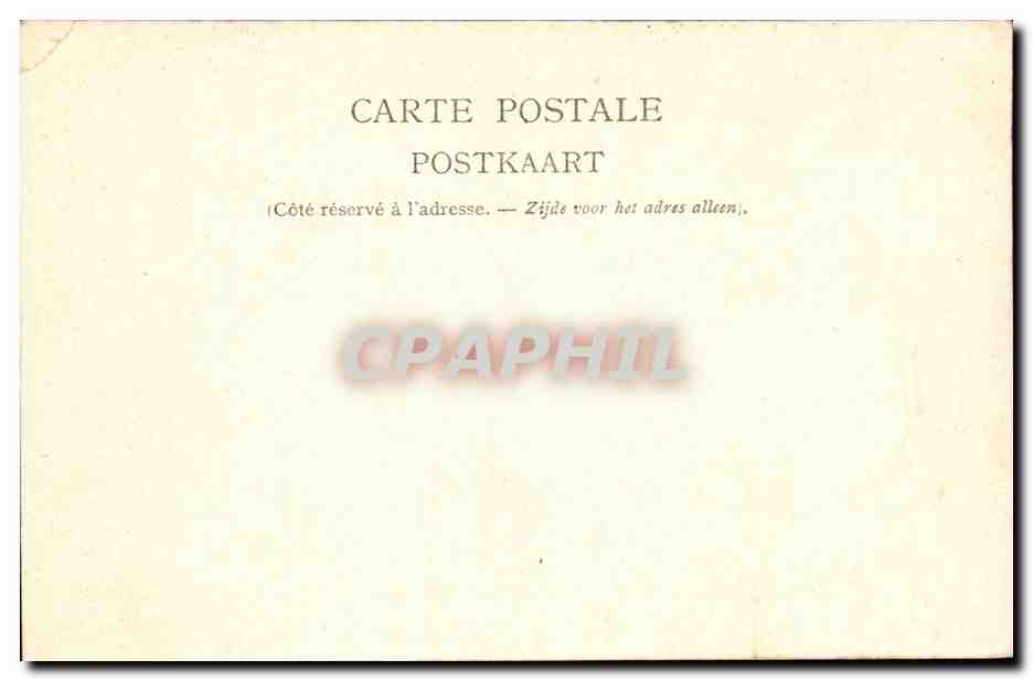Intérieur de la Cathédrale — Liège, G. H. Ed., N. 134 — Verso