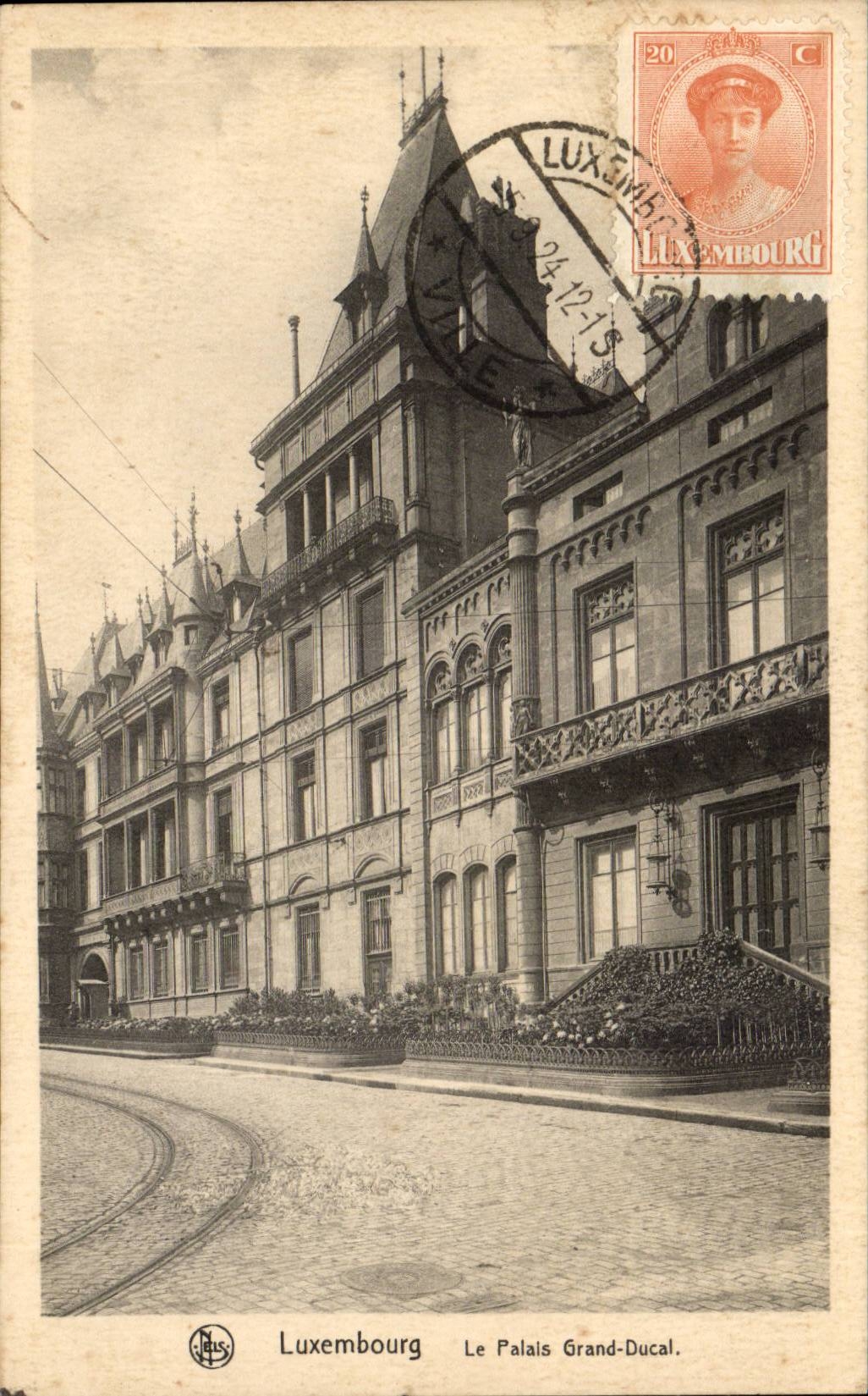 Luxembourg CPA Le palais Grand Ducal