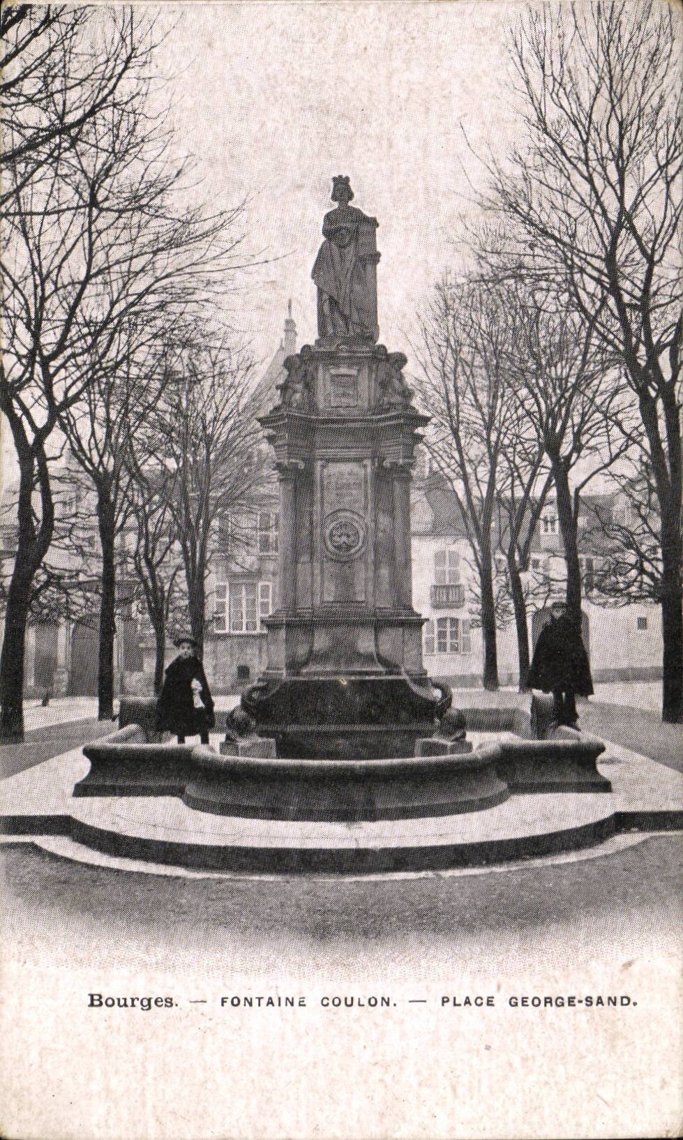 Bourges CPA Fontaine Coulon Place George SAnd
