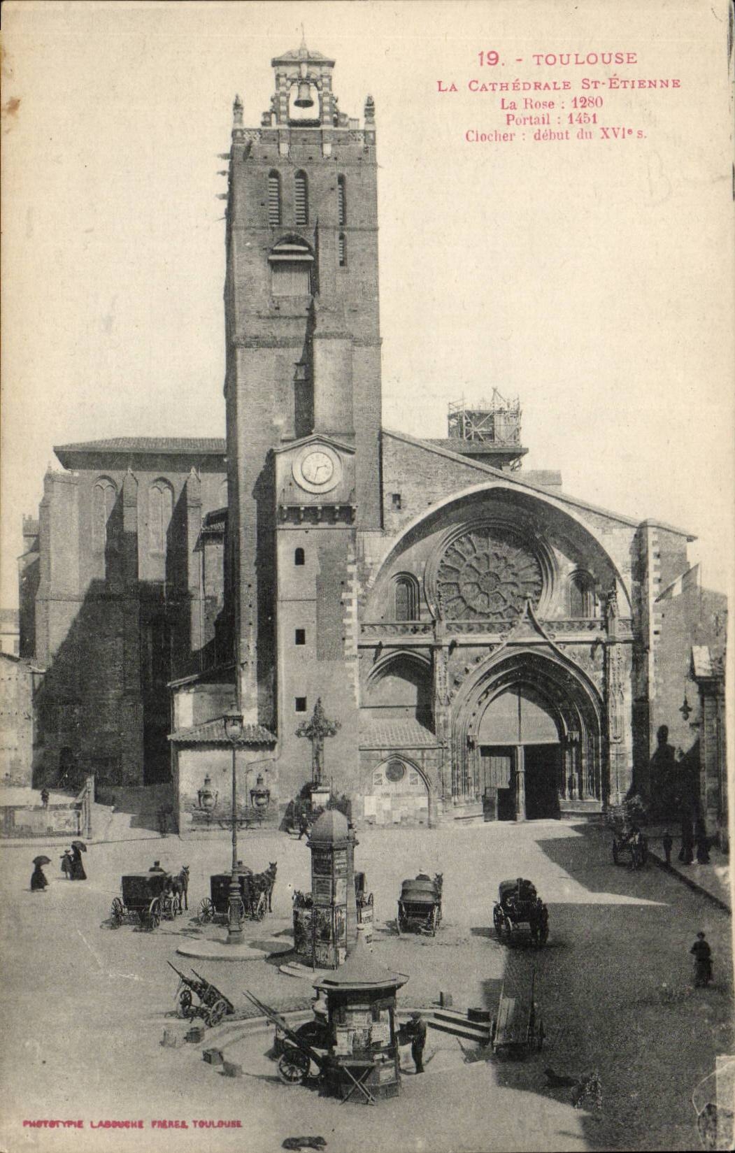 Toulouse CPA La cathedrale St Etienne 