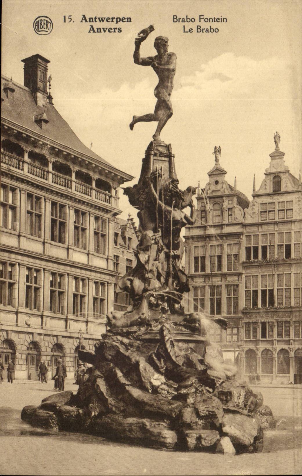 Belgique Anvers Antwerpen CPA Le Brabo