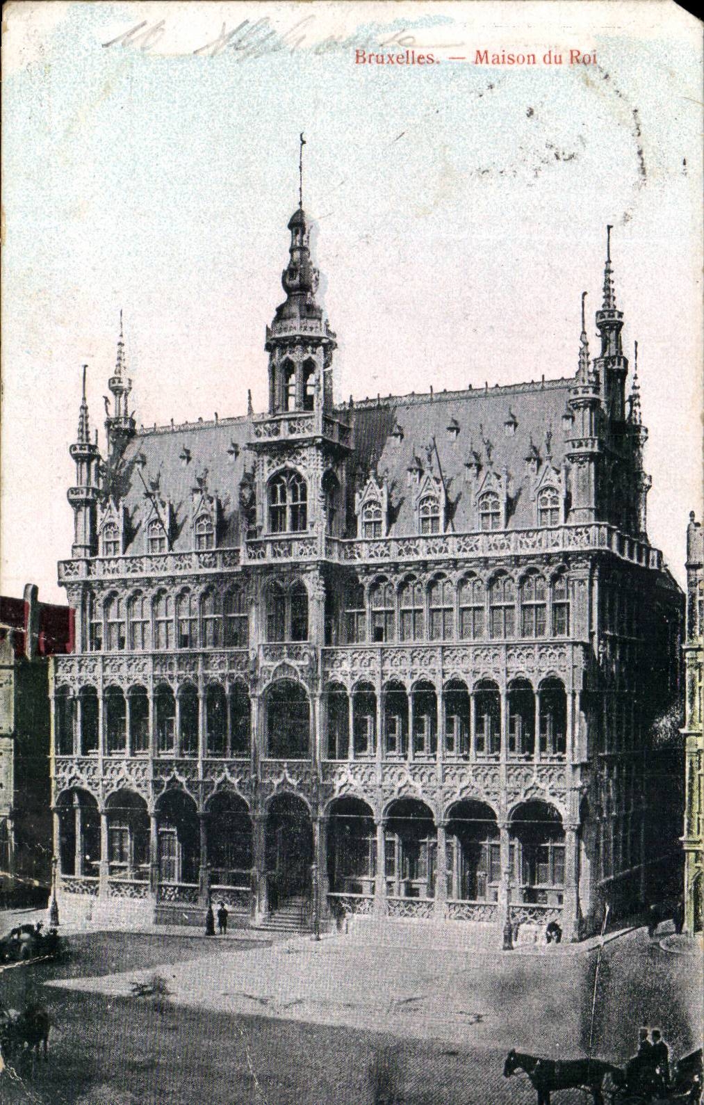 Belgique Bruxelles CPA Maison du roi