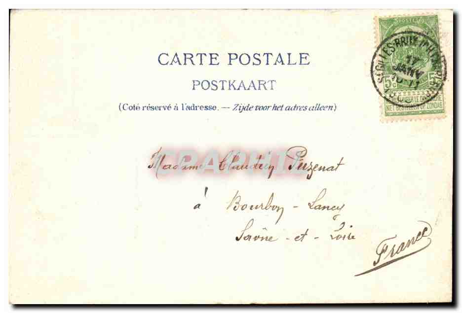 Tervuieren — Un Coin du Lac — ÉDIT. : C. V. C. — Rückseite