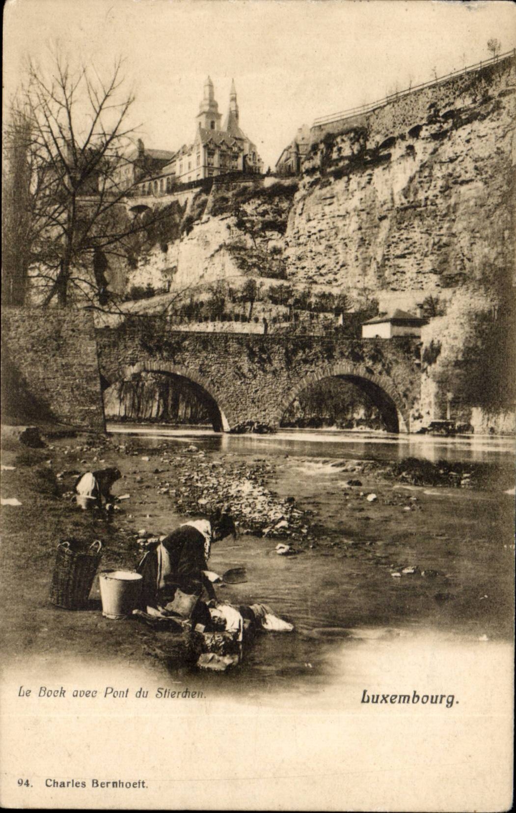 Le Bock con Puente del Slierchen — Luxemburgo — Charles Bernhoeft, n°94