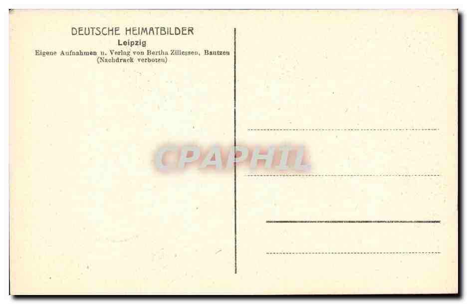 Allemagne Leipzig CPA Eingang zum Reichsgericht — Back
